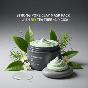 Strong Pore Clay Mask Pack with 5D Tea Tree and Cica